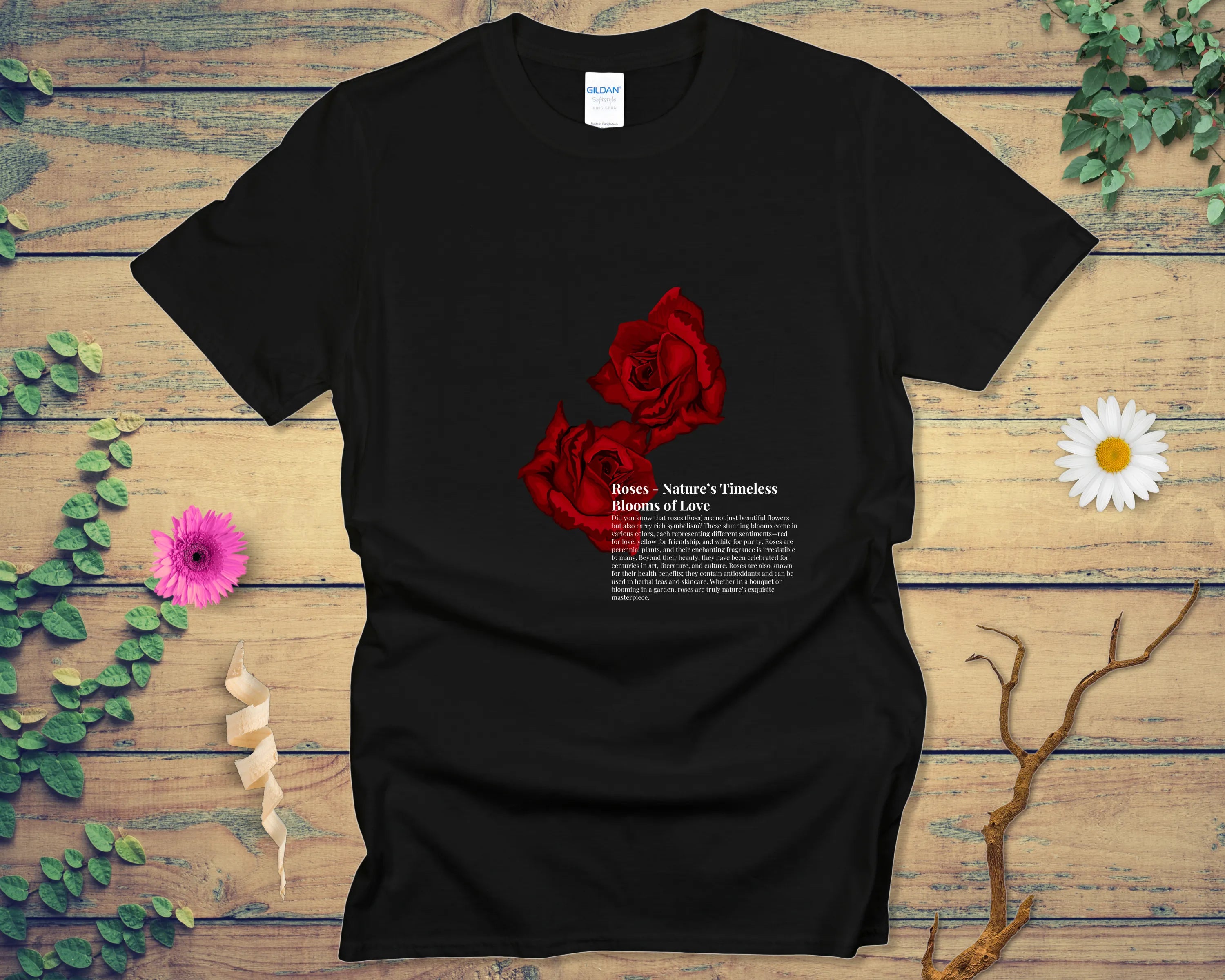 Velvet Petal Love Unfurls Tee