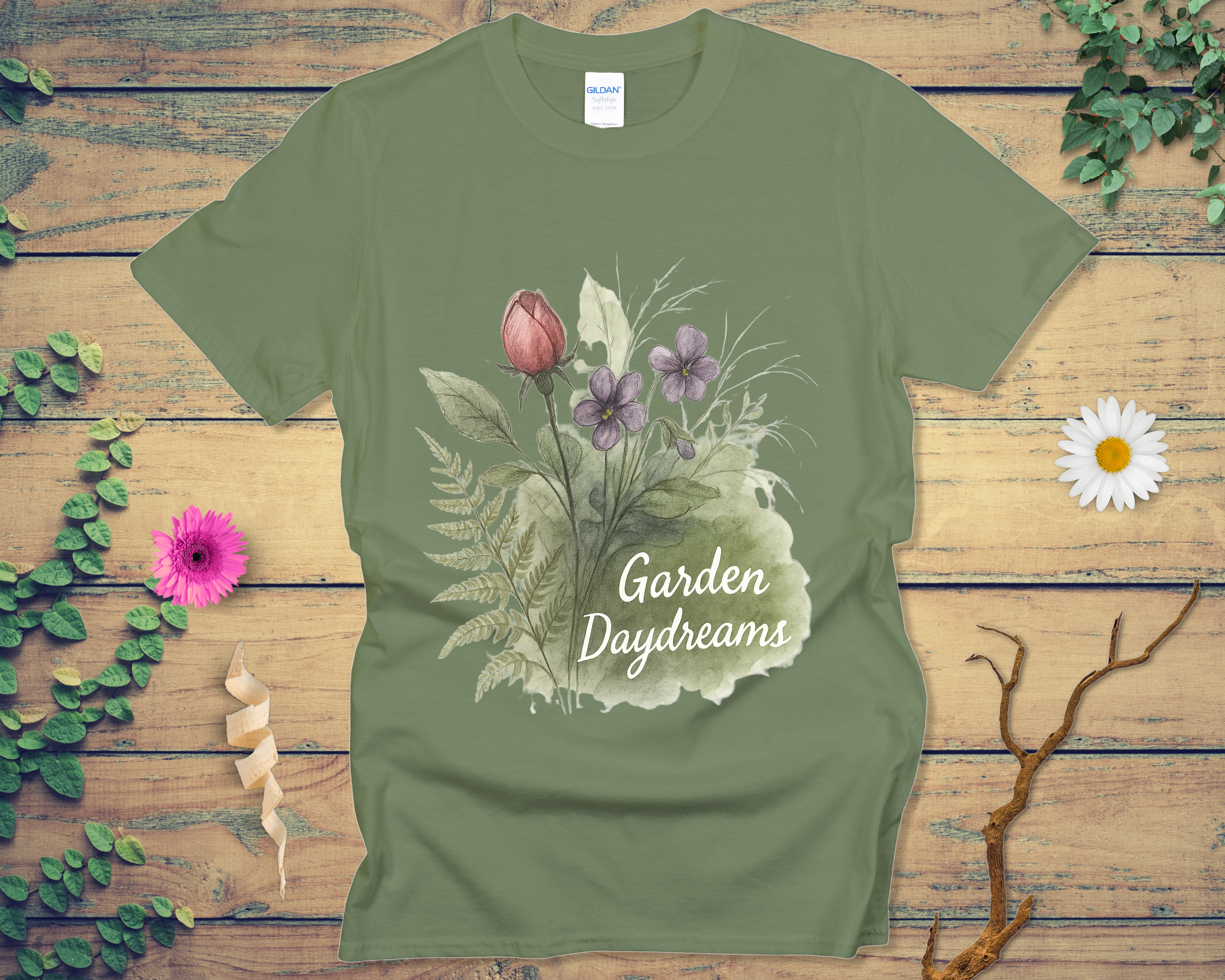 Garden Daydreams Tee - LOST HUES