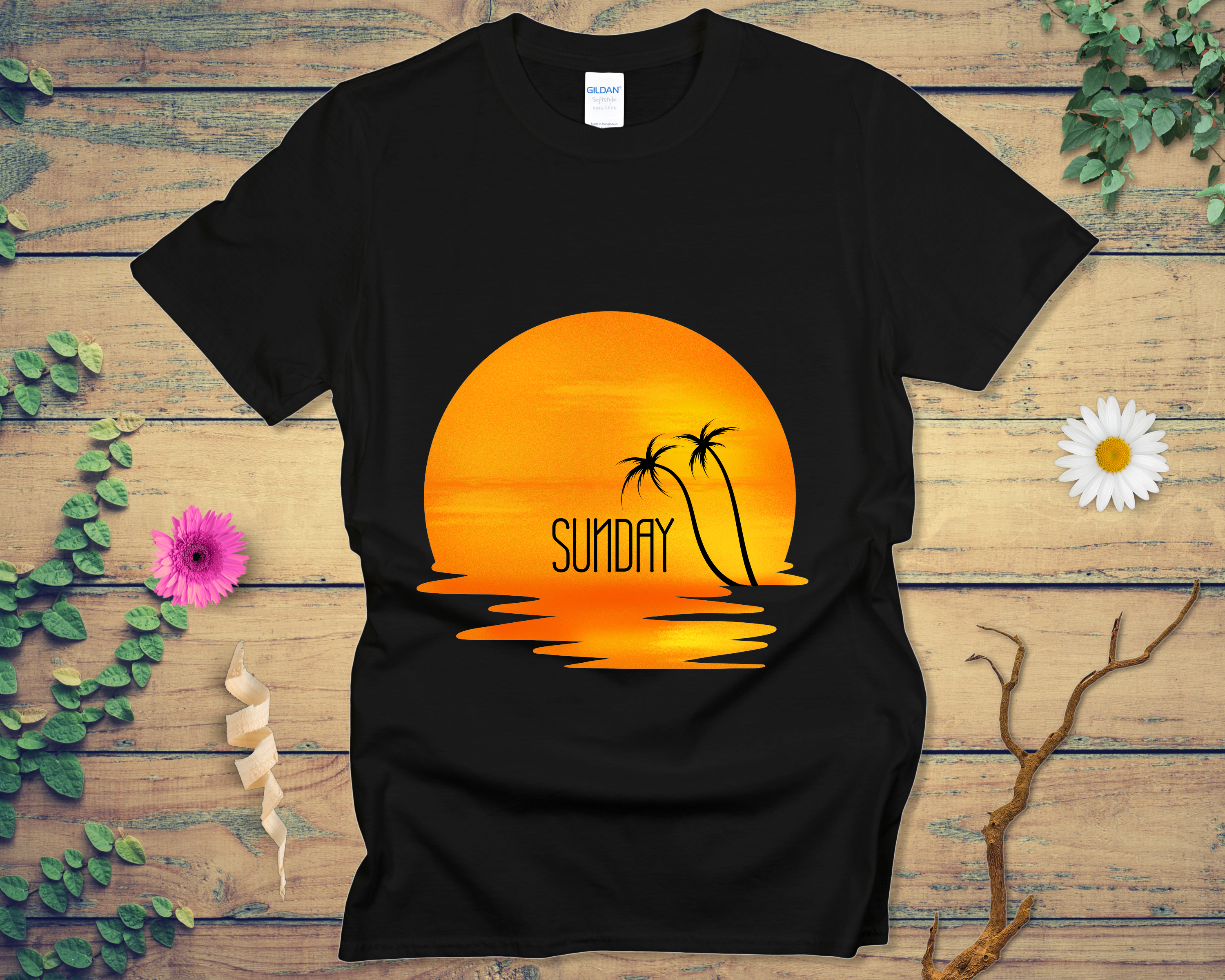 Sunday Sunset Tee - LOST HUES