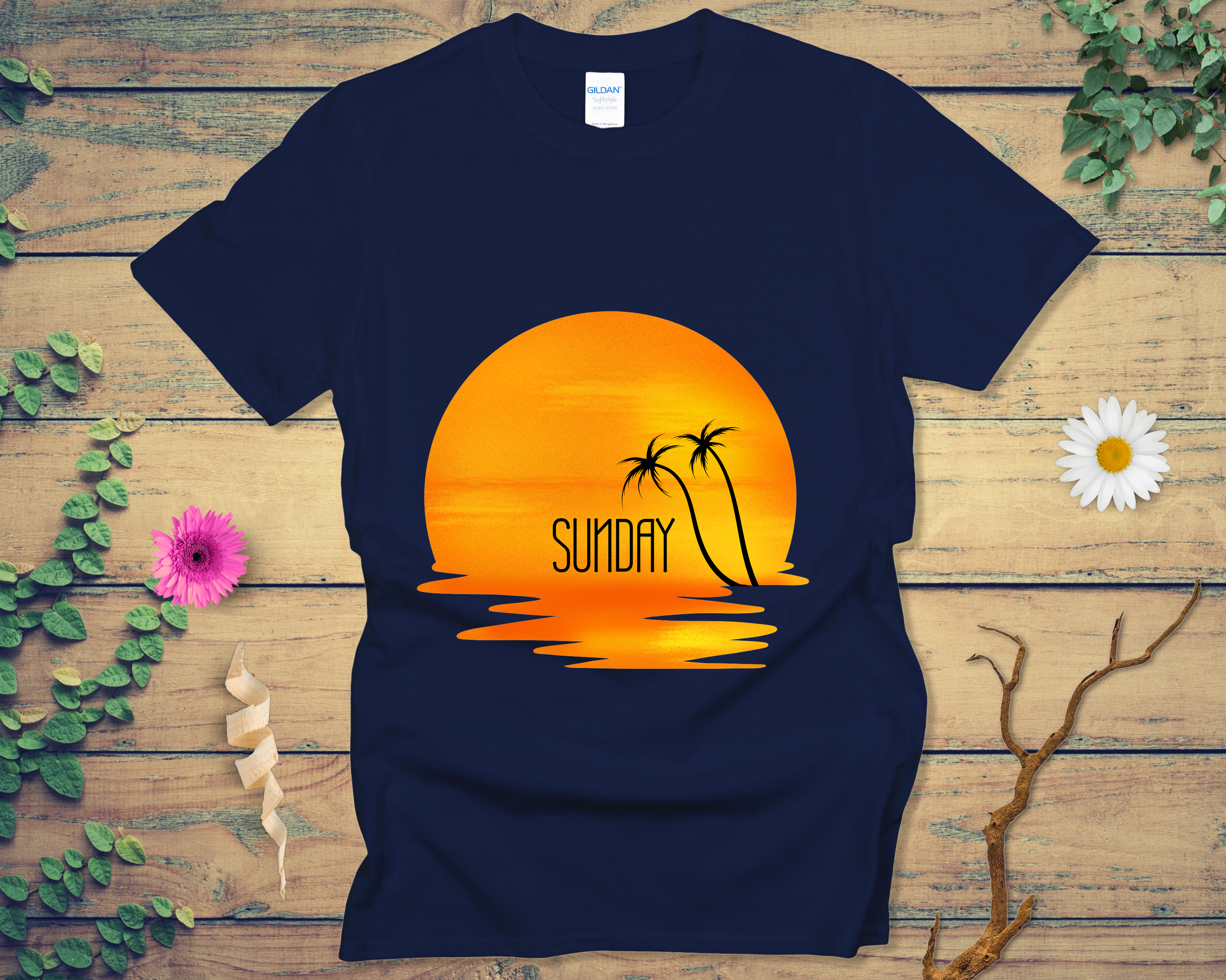 Sunday Sunset Tee - LOST HUES