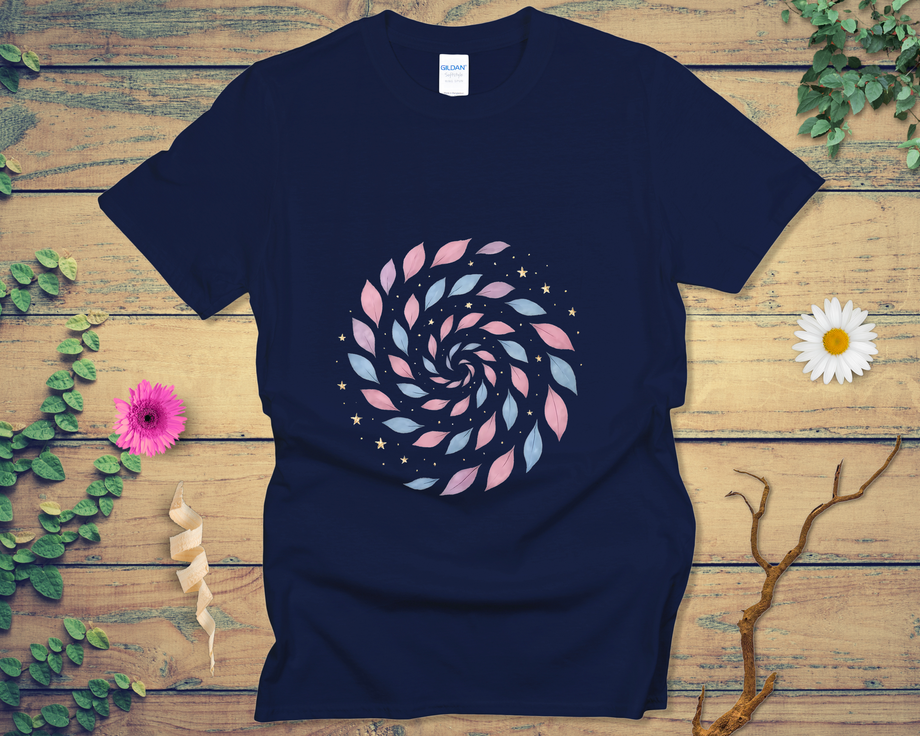 Stardust Leaves Tee - LOST HUES