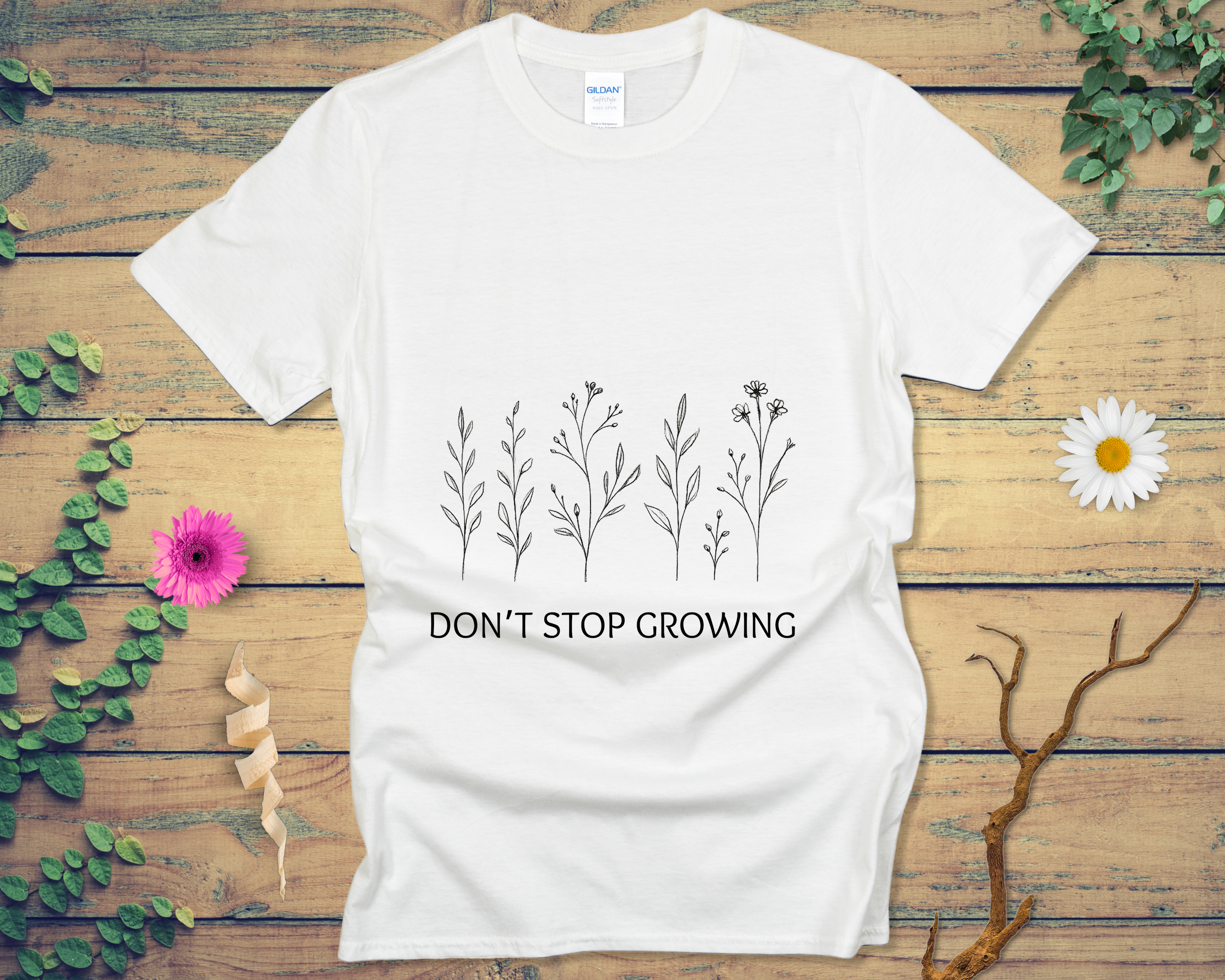 Leafy Sprigs Tee - LOST HUES