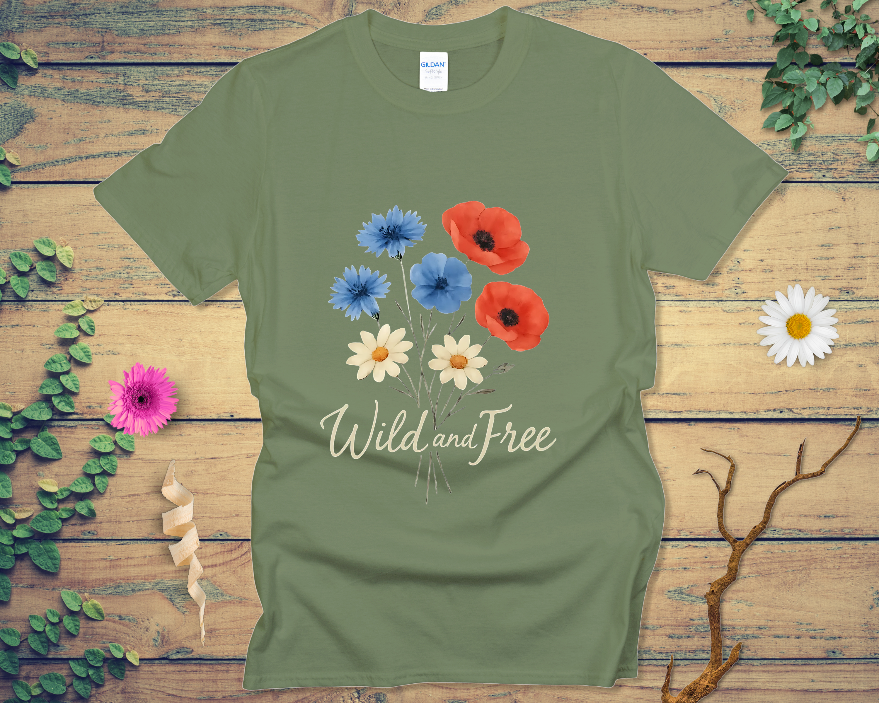 Wild and Free Tee - LOST HUES