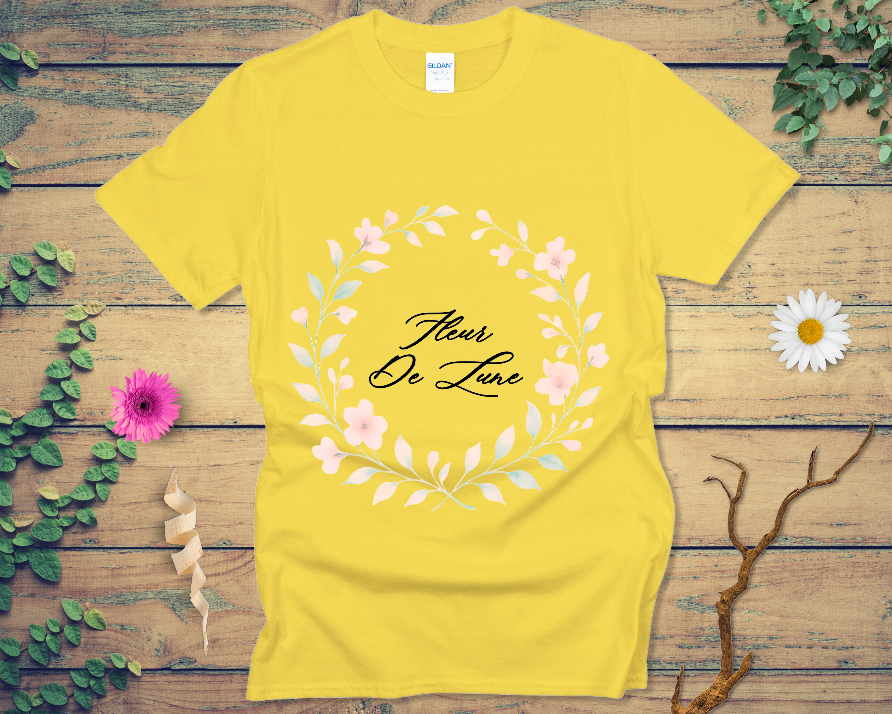 Blush Bloom Tee - LOST HUES