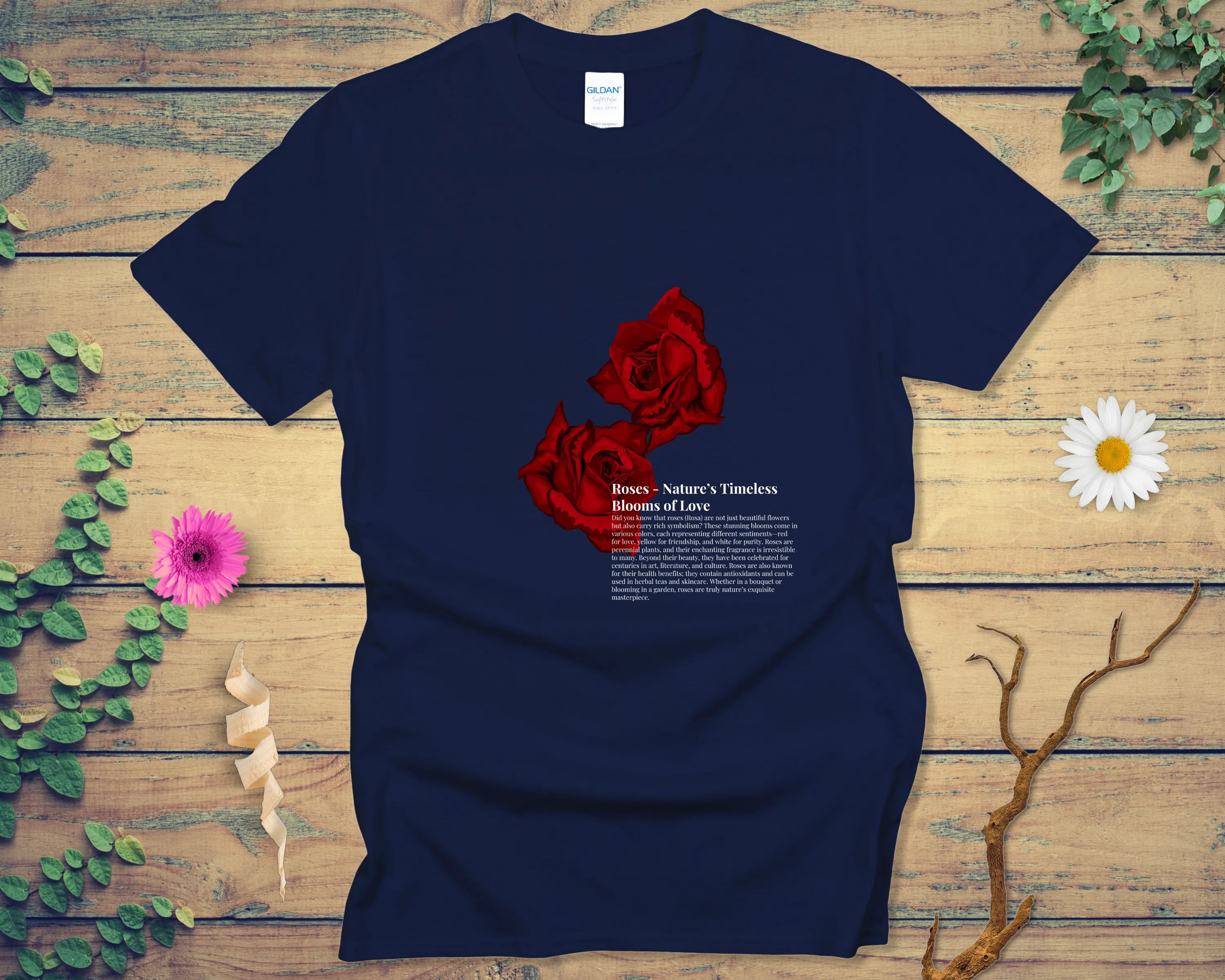 Velvet Petal Love Unfurls Tee