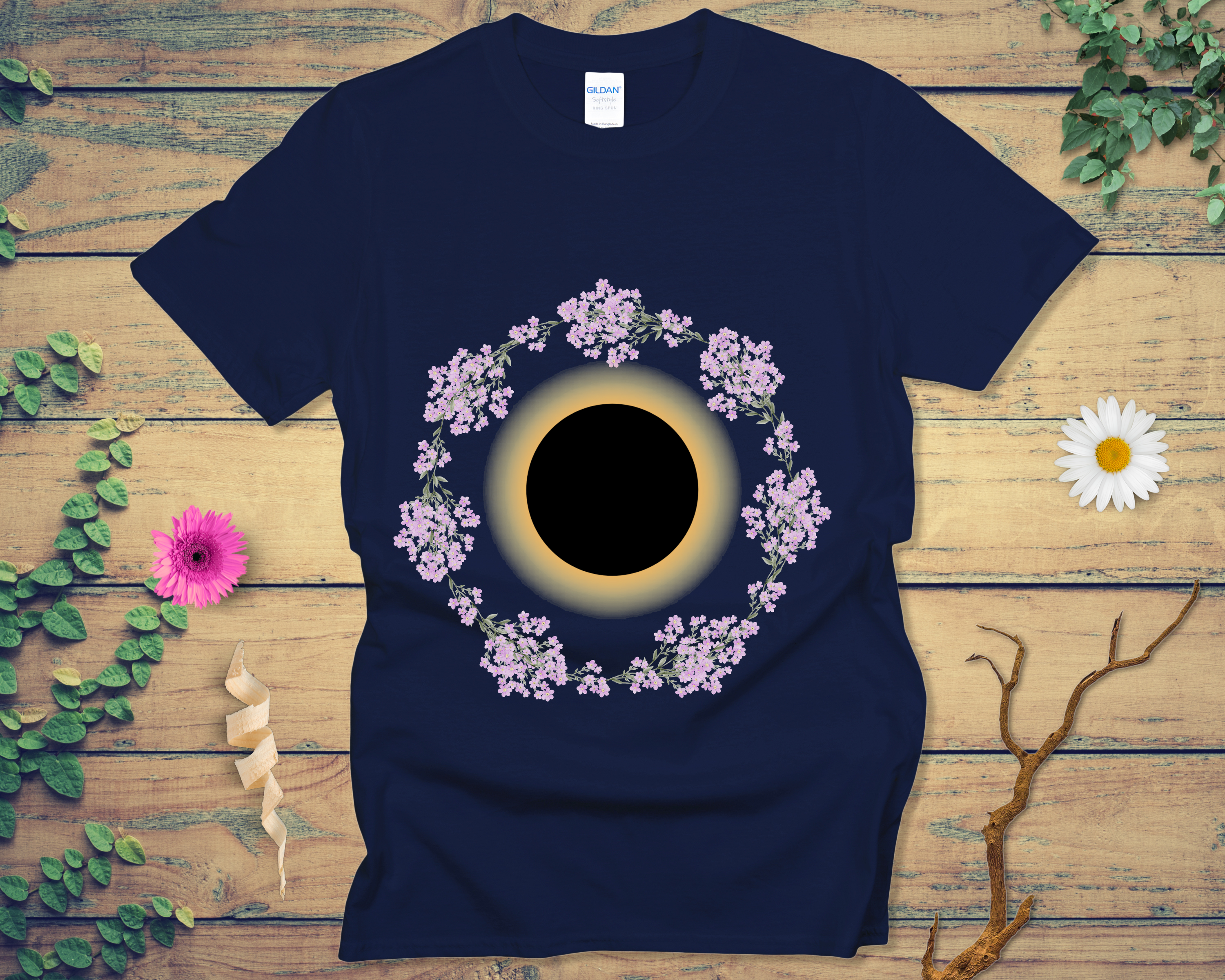 Floral Halo Tee - LOST HUES