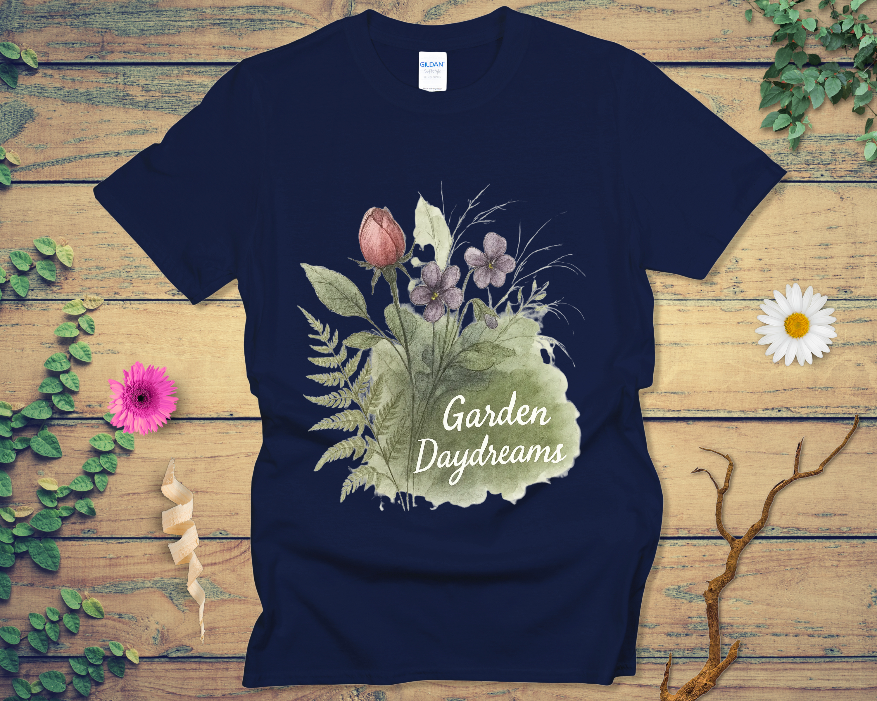 Garden Daydreams Tee - LOST HUES