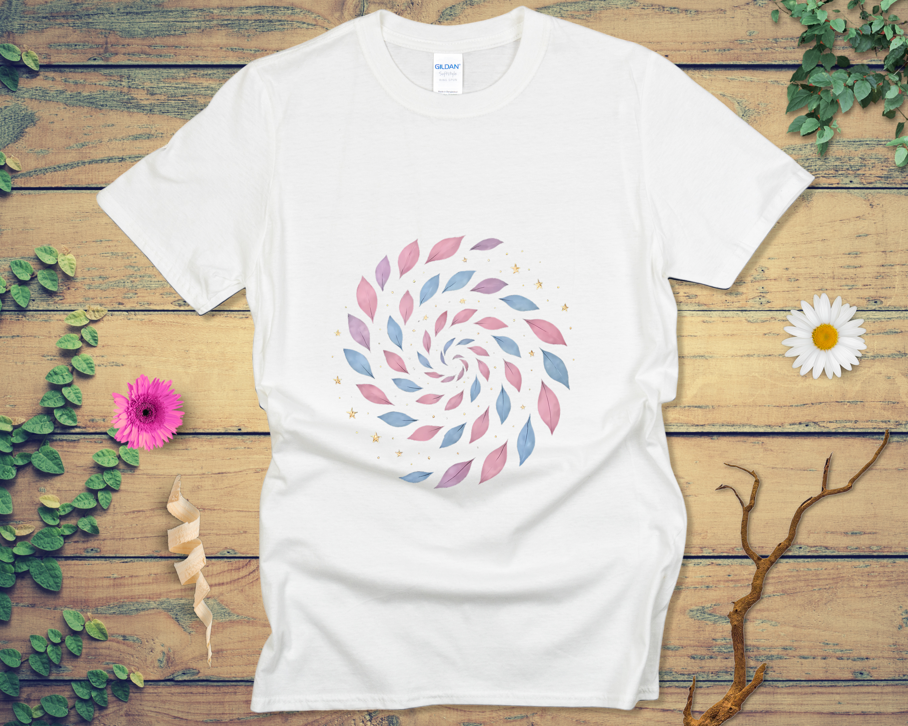 Stardust Leaves Tee - LOST HUES