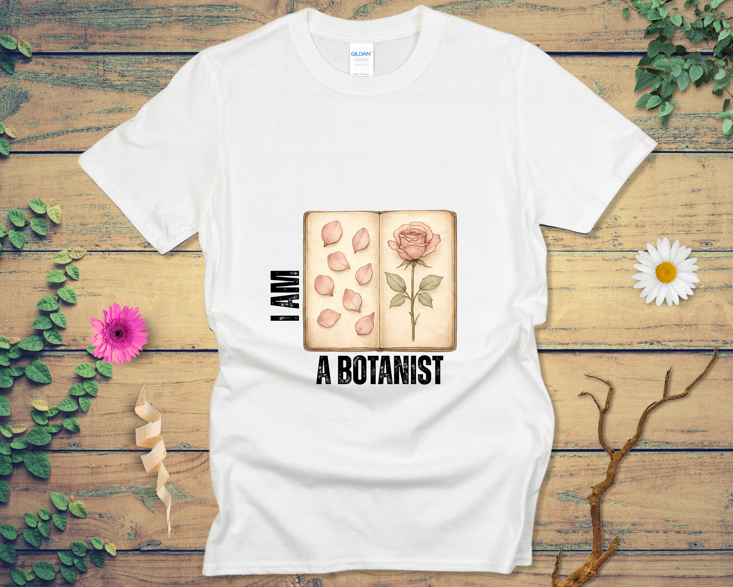 Rose Book Tee - LOST HUES