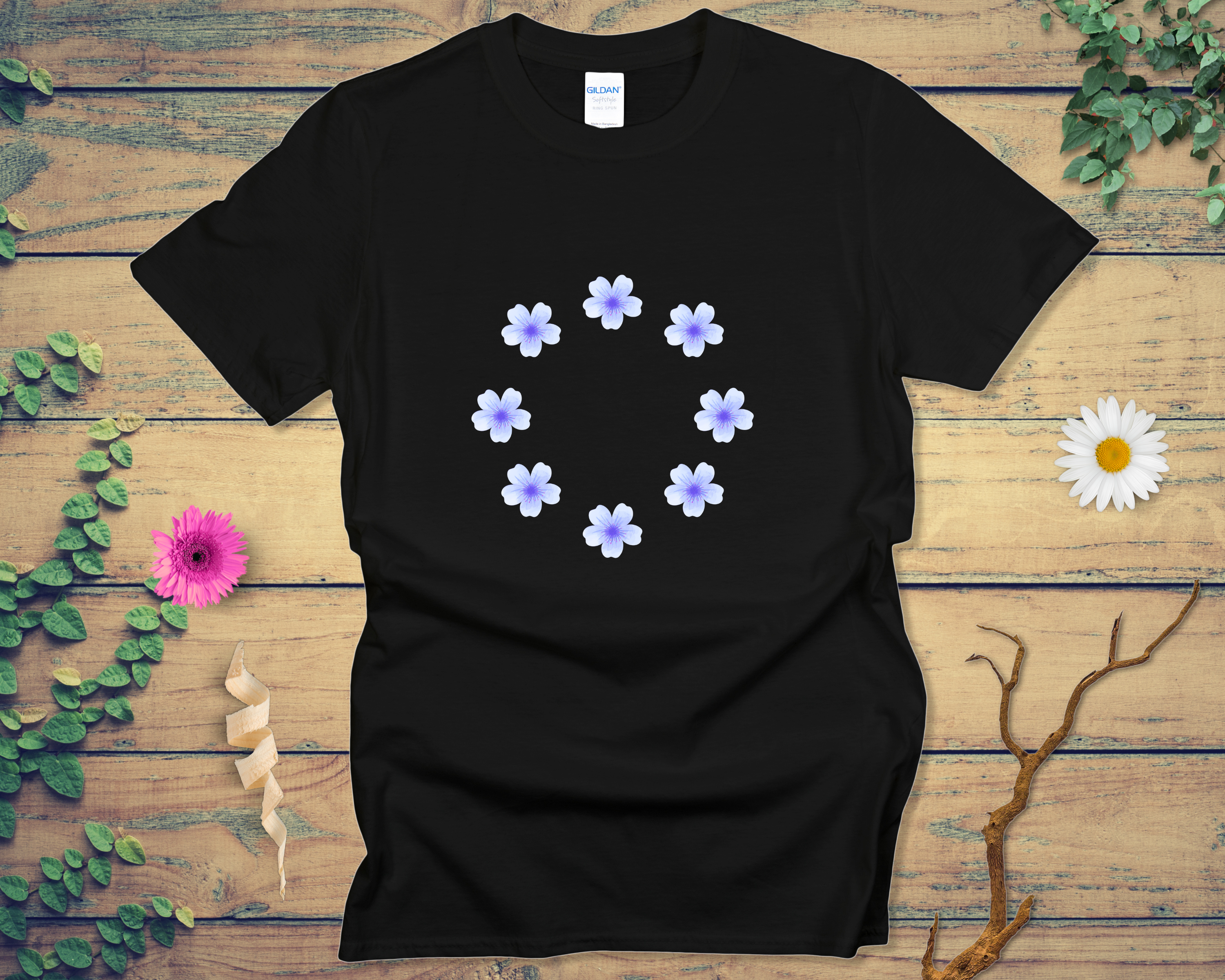 Eight Lilac Corona Tee