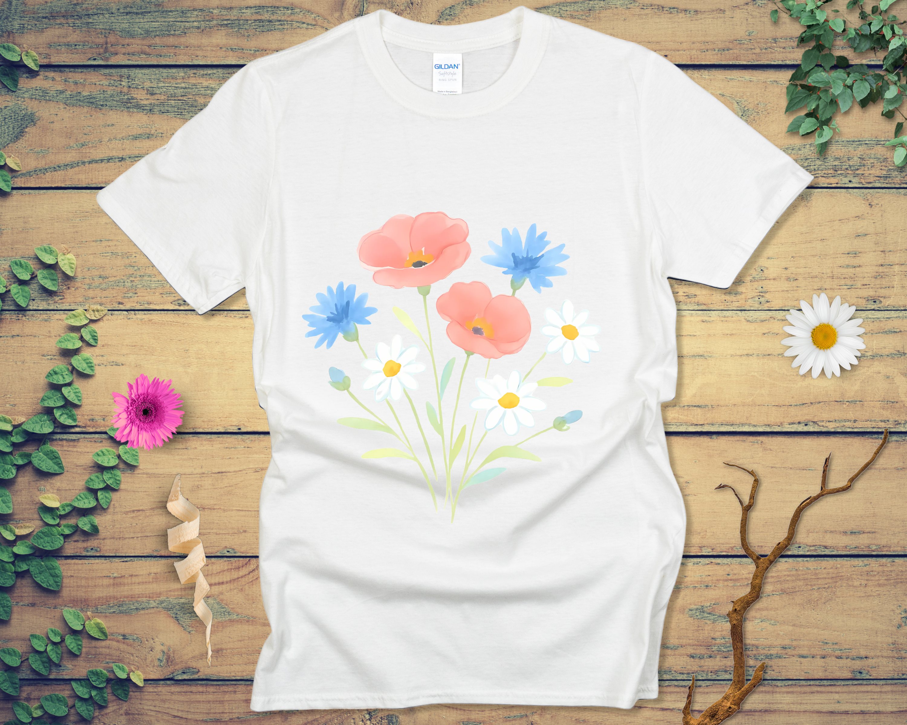 Field Bouquet Tee - LOST HUES