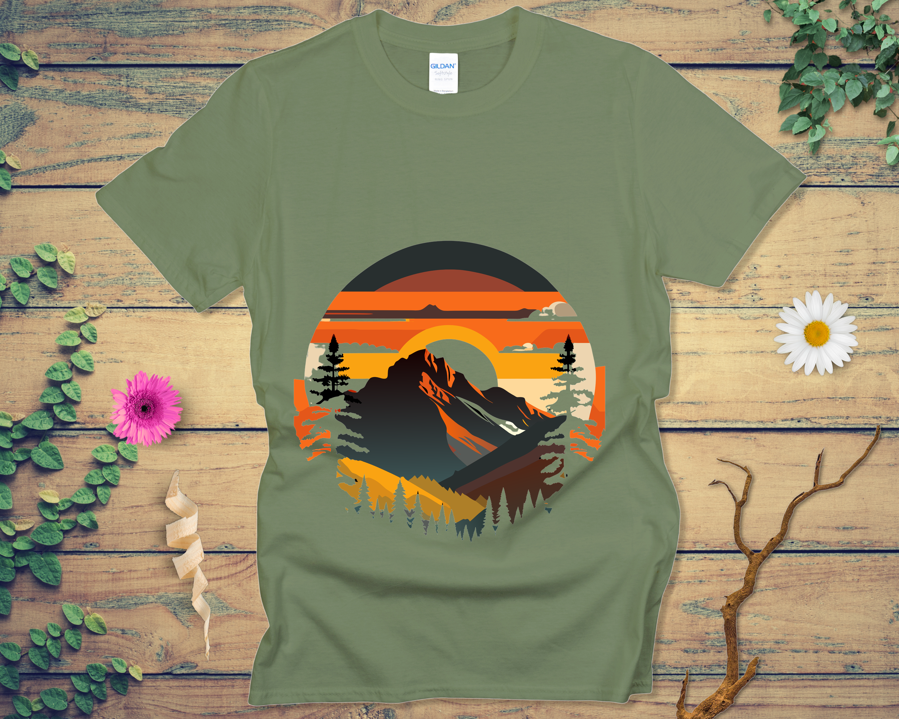 Alpine Glow Tee - LOST HUES