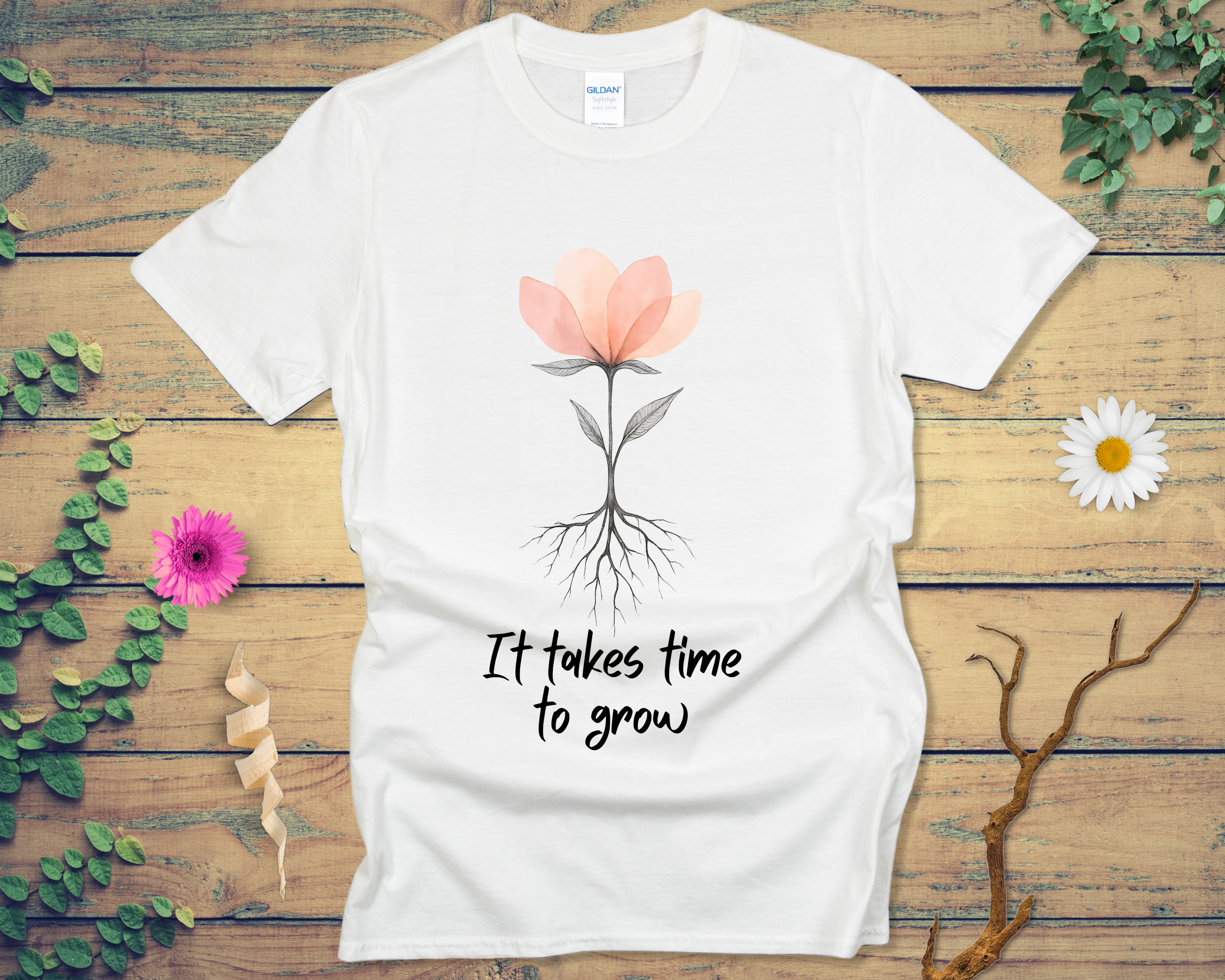 Rooted Beauty Tee - LOST HUES