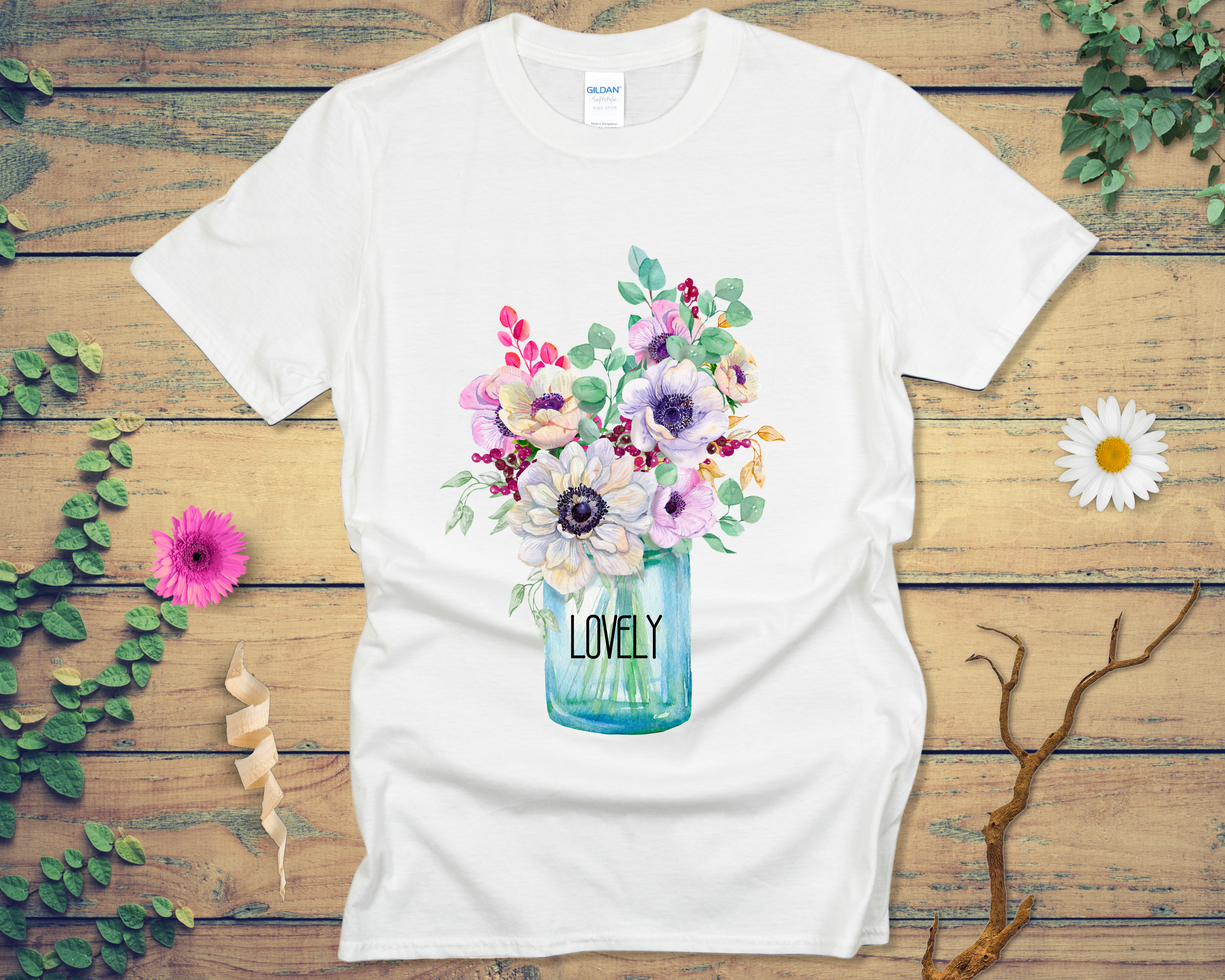 Floral Lovely Tee - LOST HUES