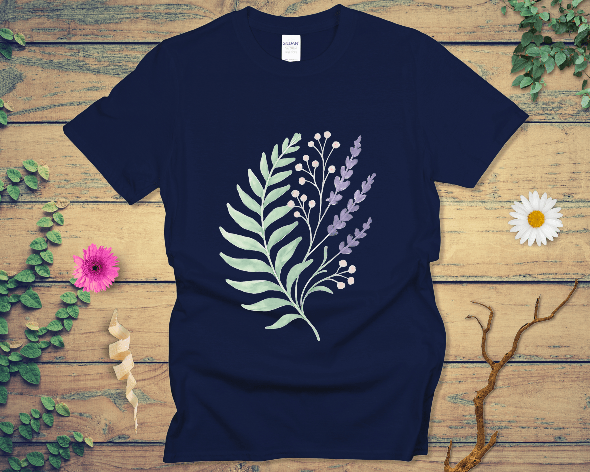 Botanical Grace Tee - LOST HUES