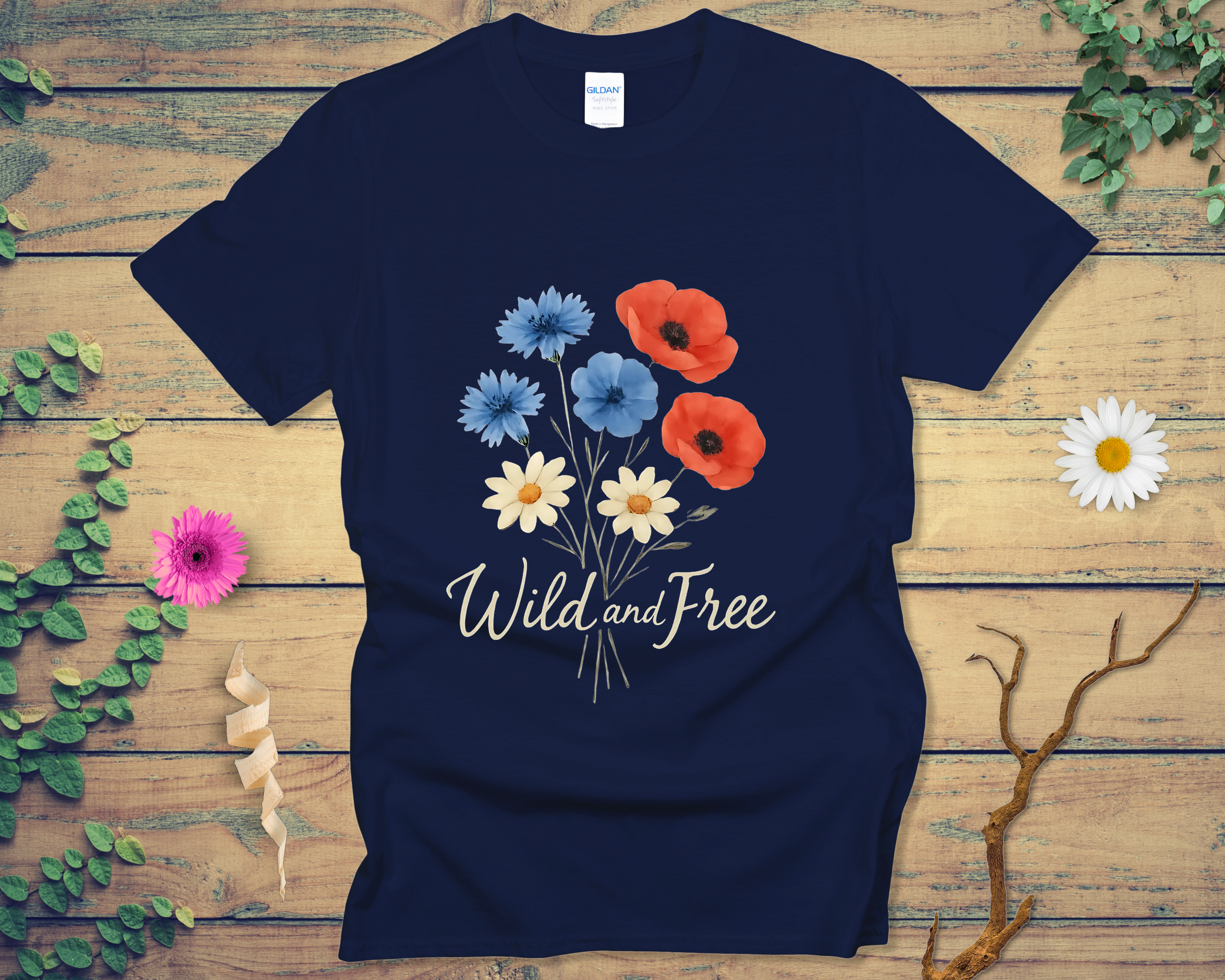 Wild and Free Tee - LOST HUES