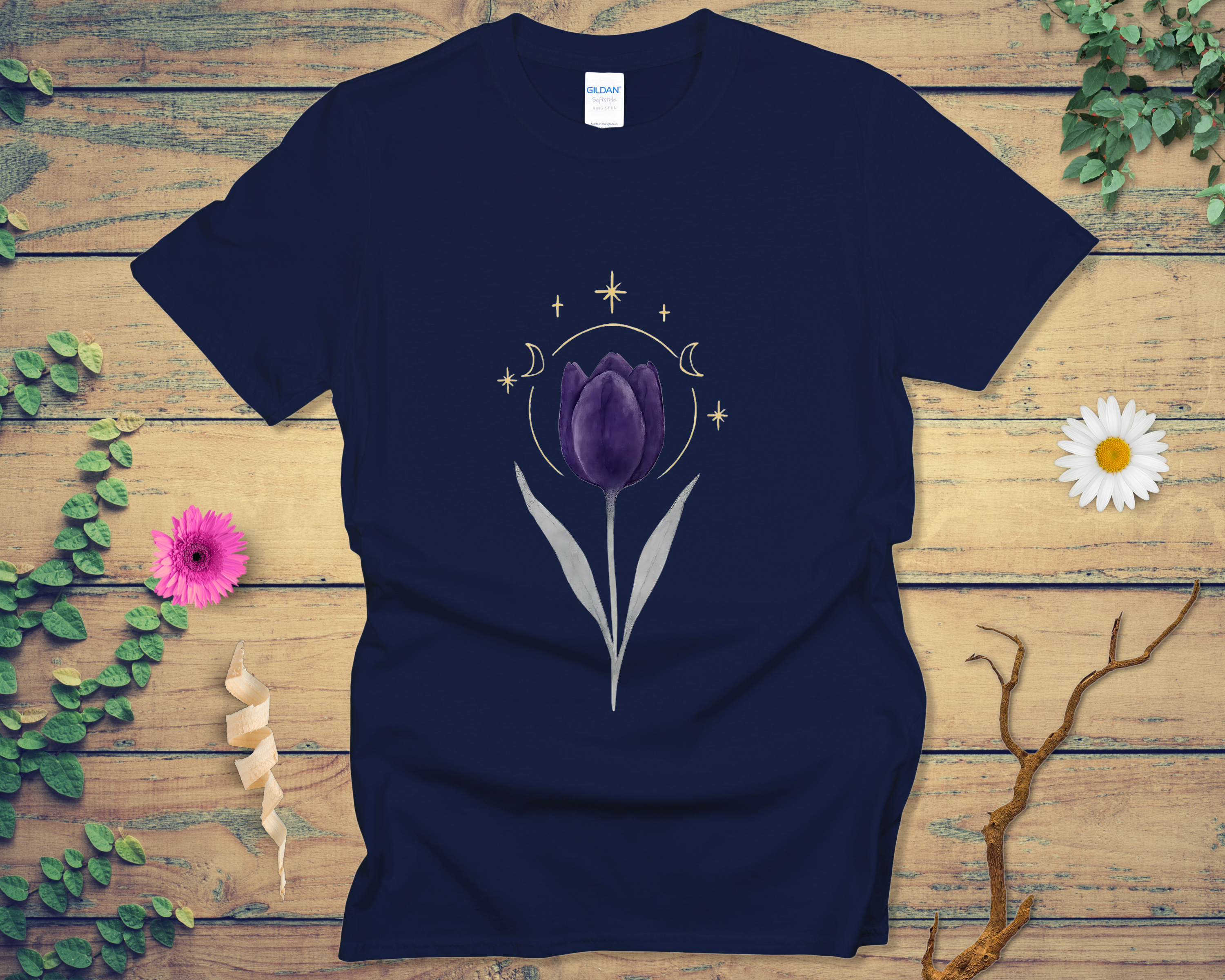 Moon Tulip Tee - LOST HUES