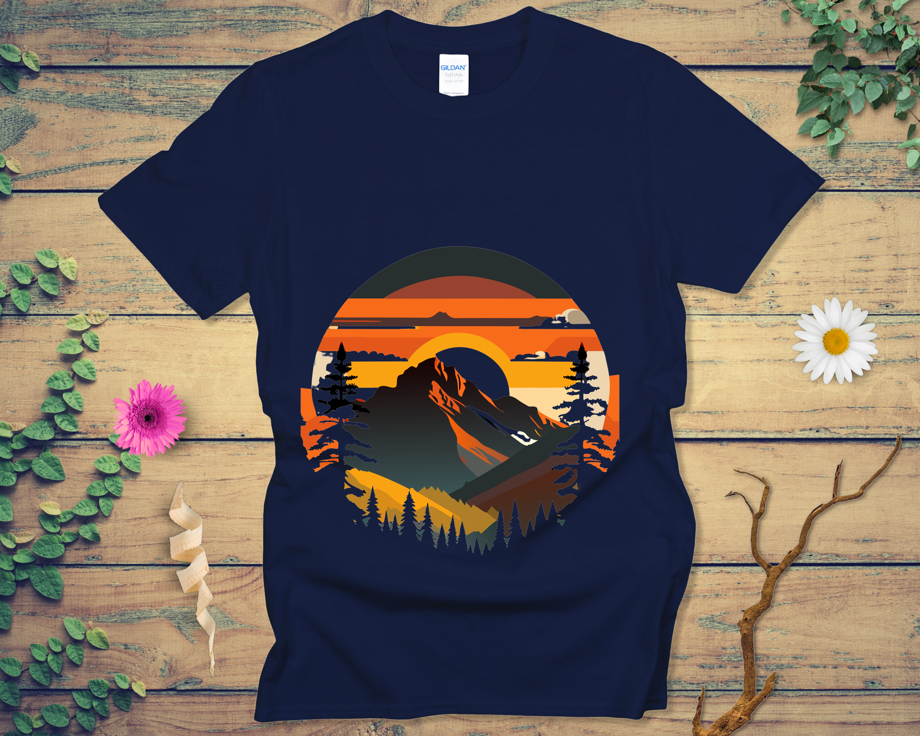 Alpine Glow Tee - LOST HUES
