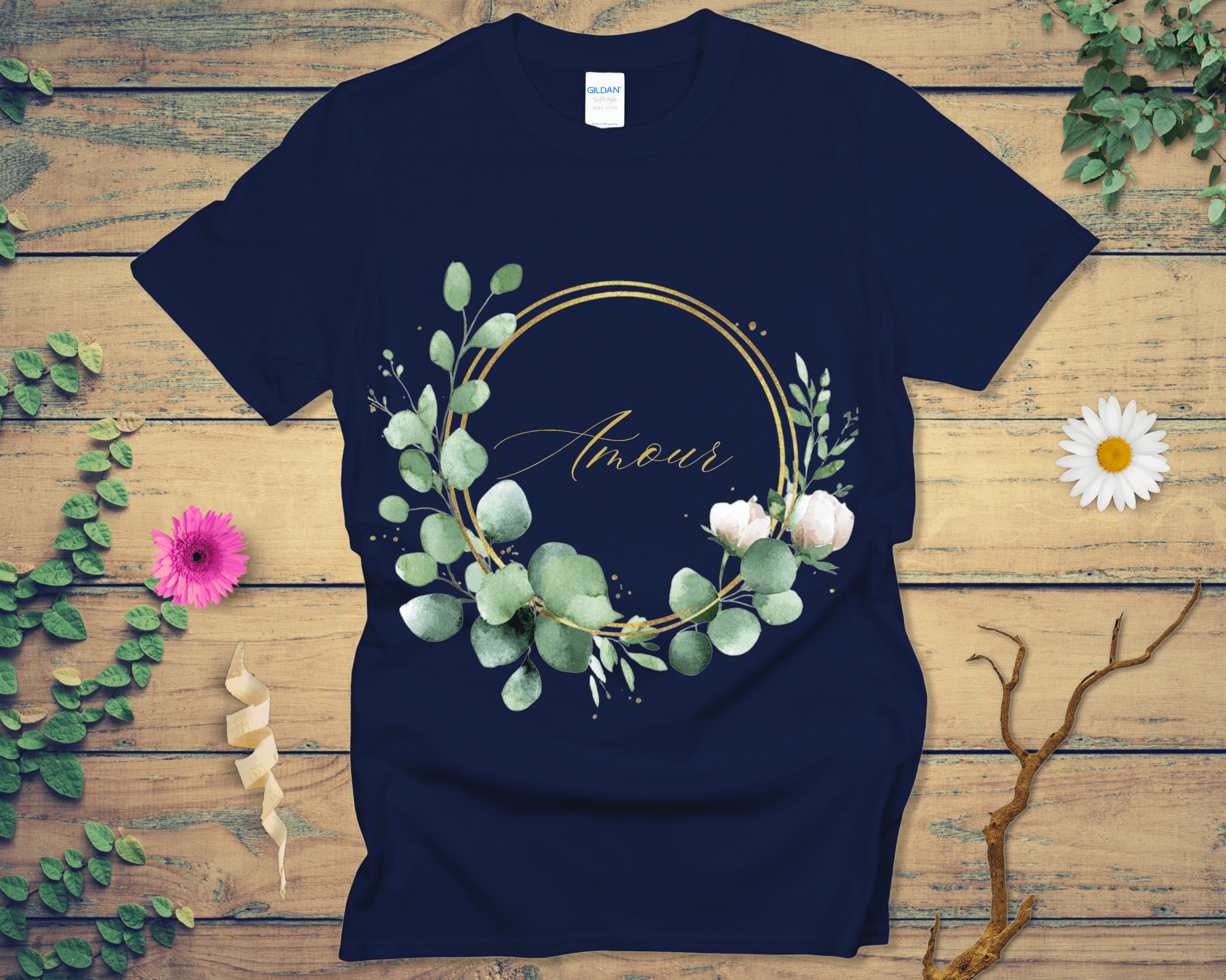 Golden Amour Tee - LOST HUES