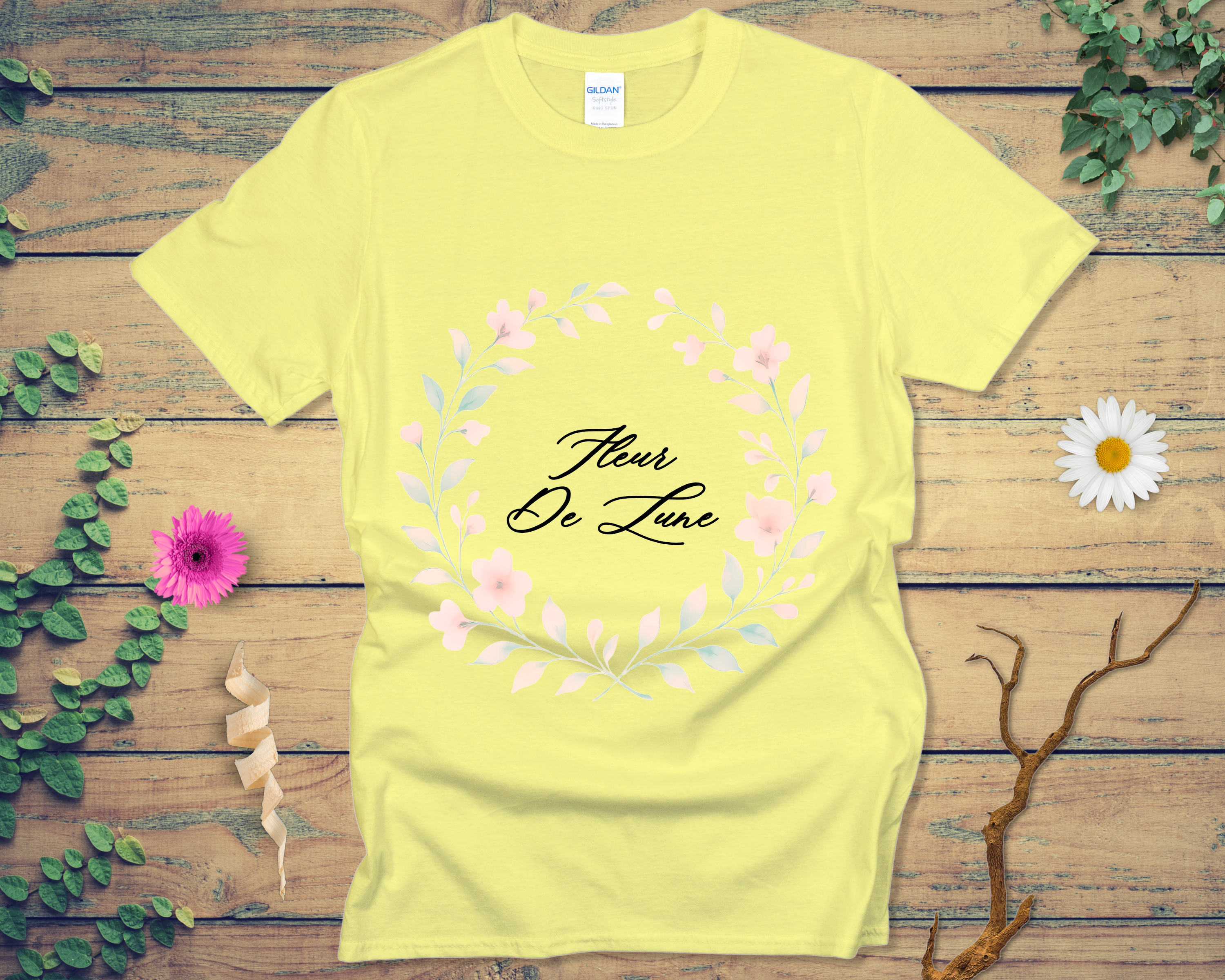 Blush Bloom Tee - LOST HUES