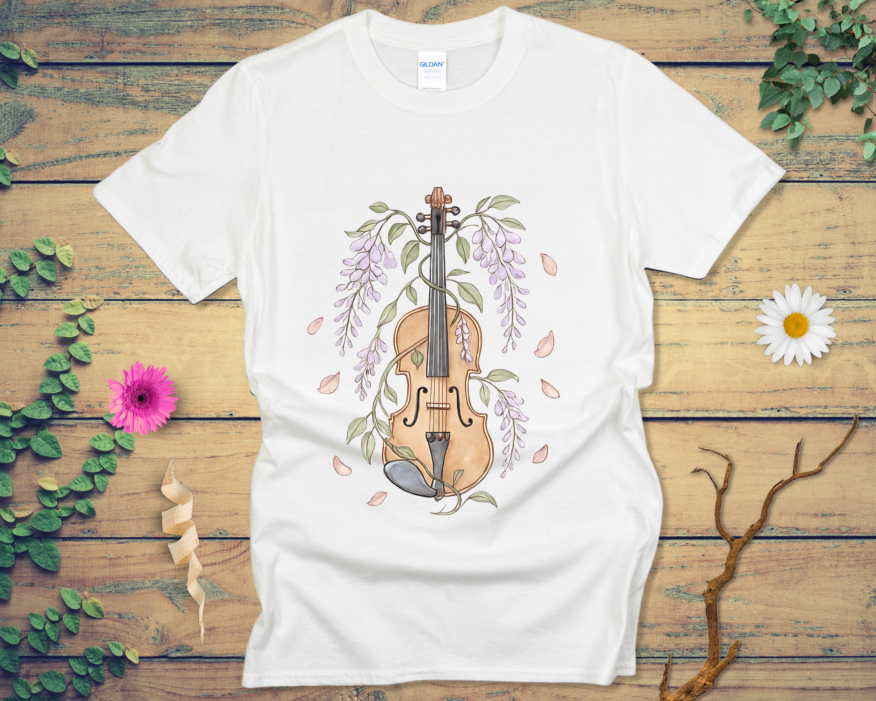 Floral Melody Tee - LOST HUES