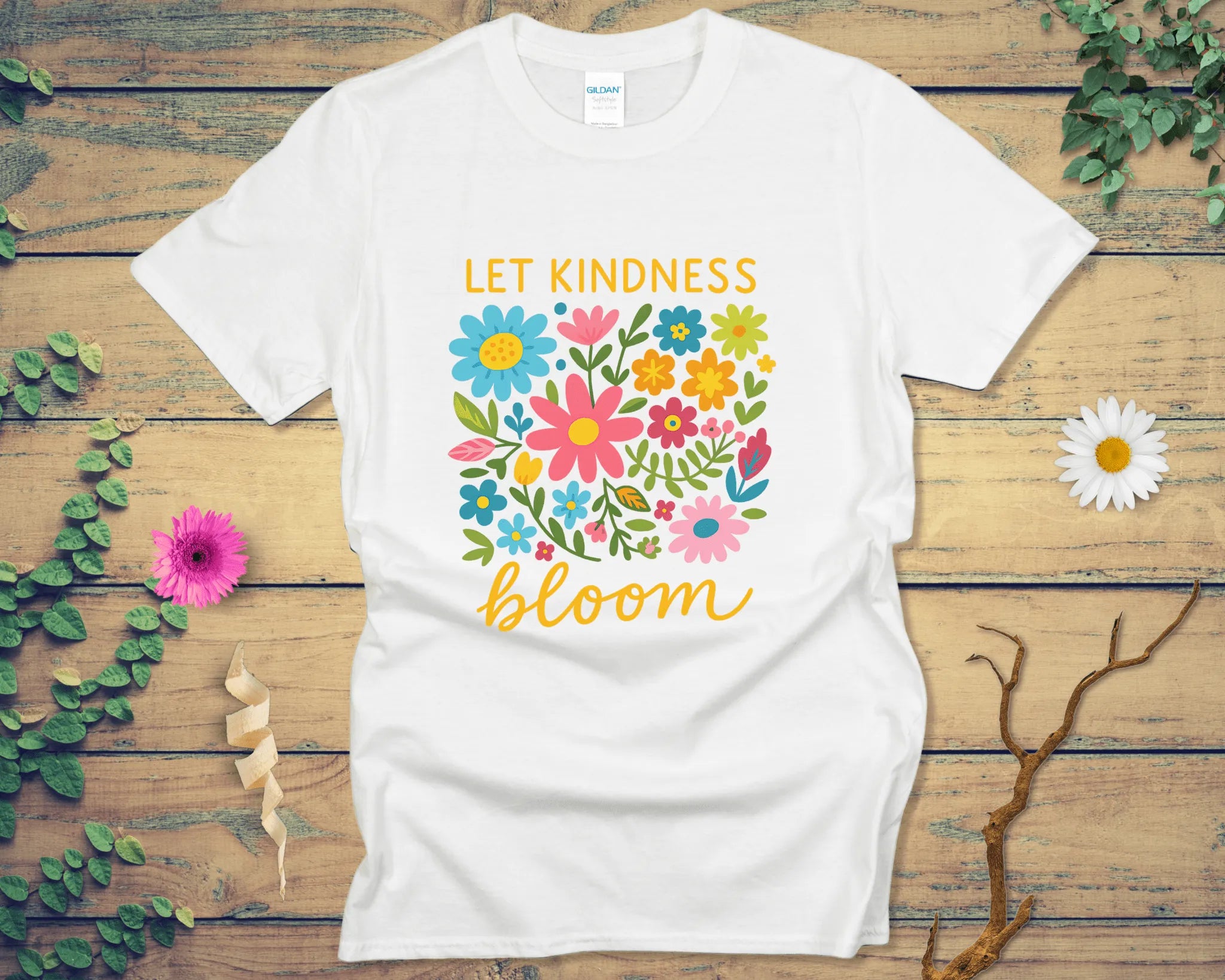 Let Kindness Bloom Tee - LOST HUES