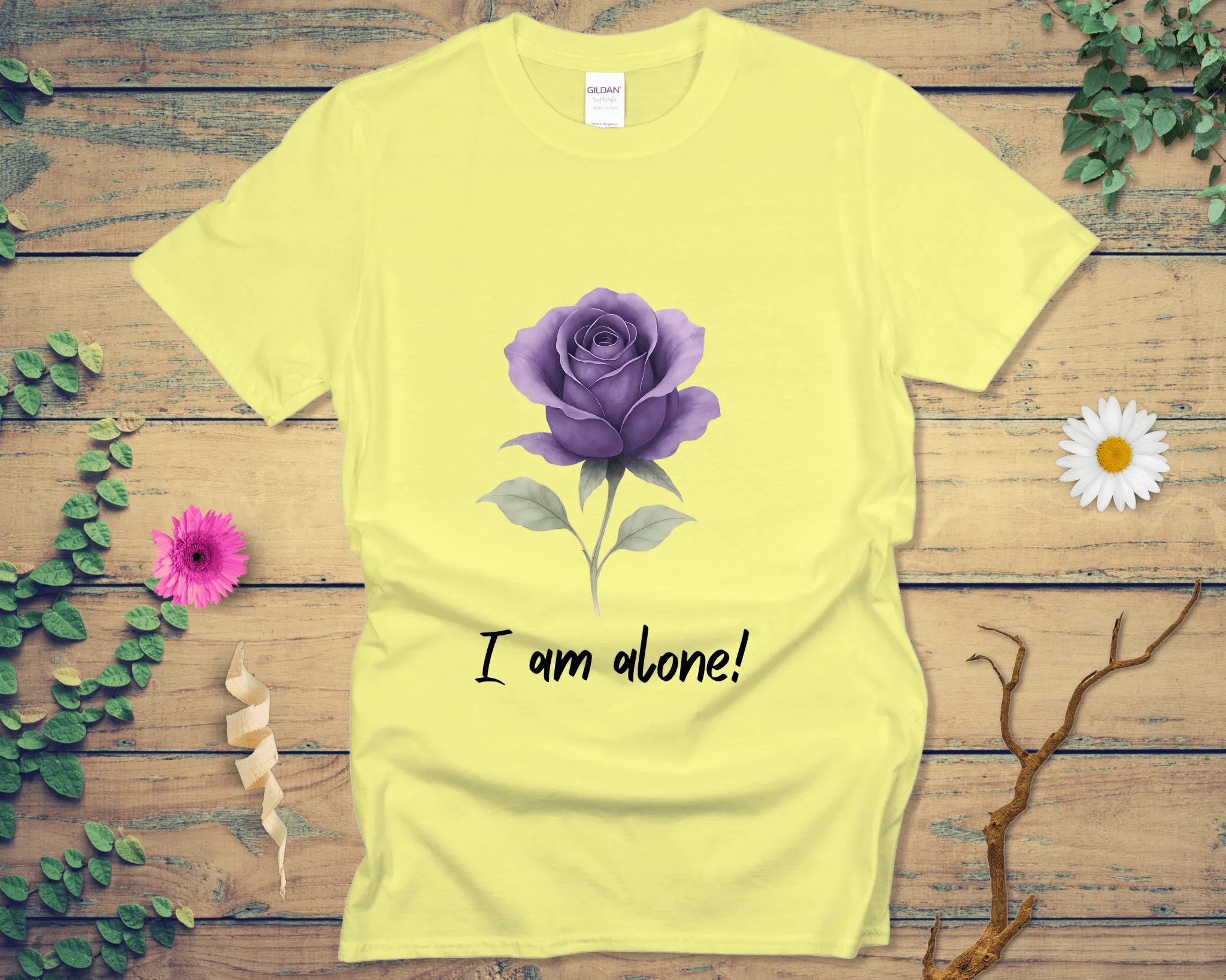 Midnight Rose Tee - LOST HUES