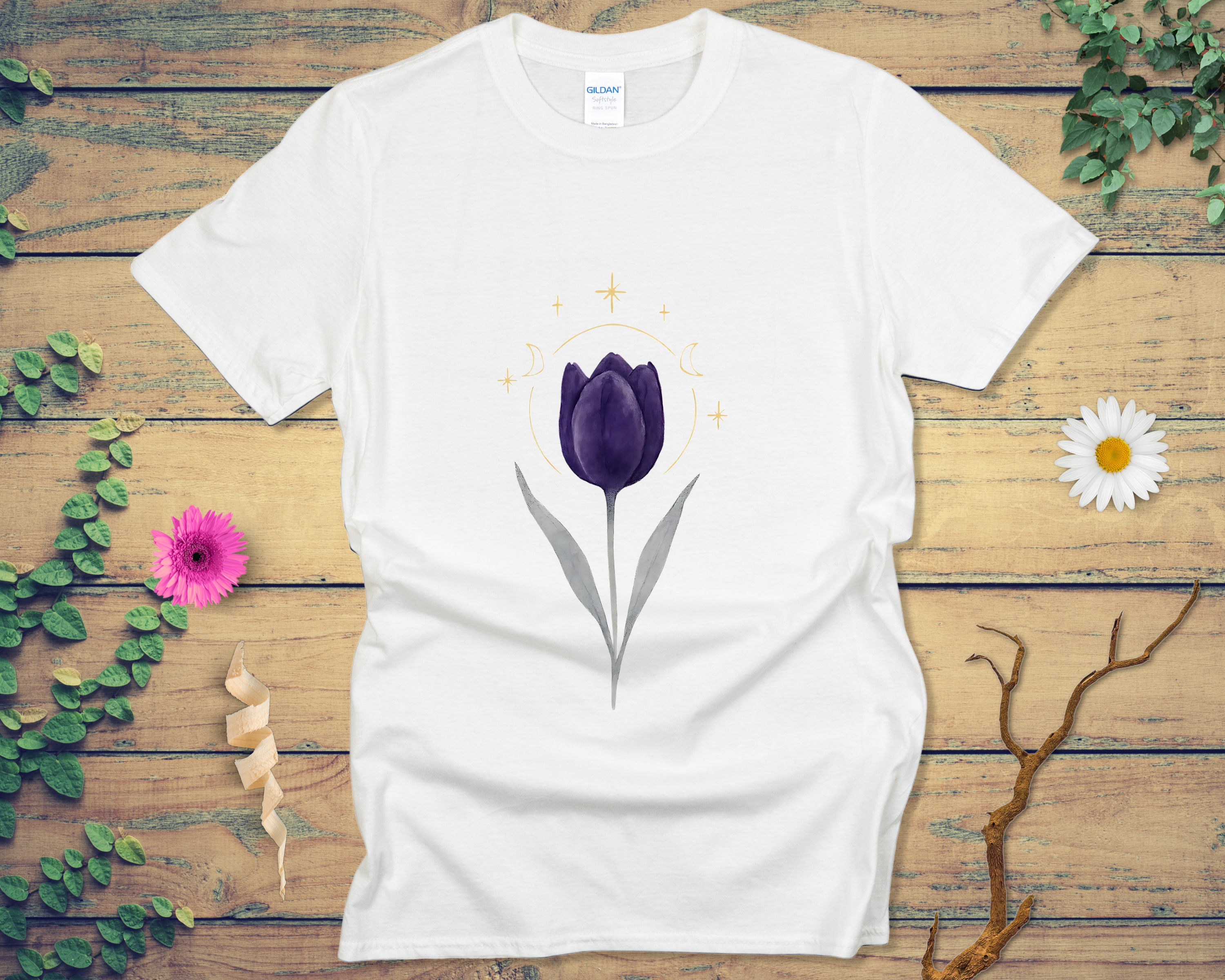 Moon Tulip Tee - LOST HUES