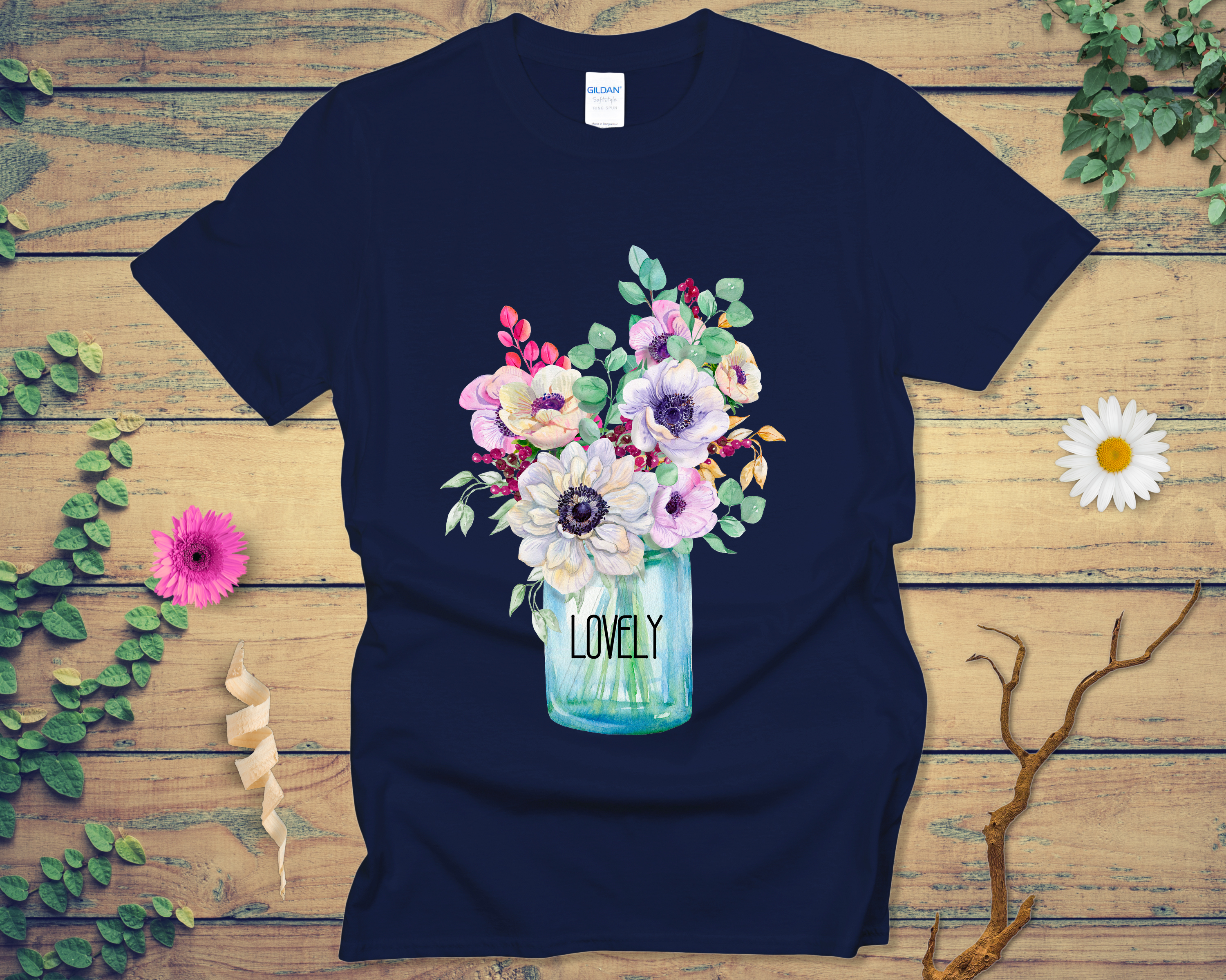 Floral Lovely Tee - LOST HUES