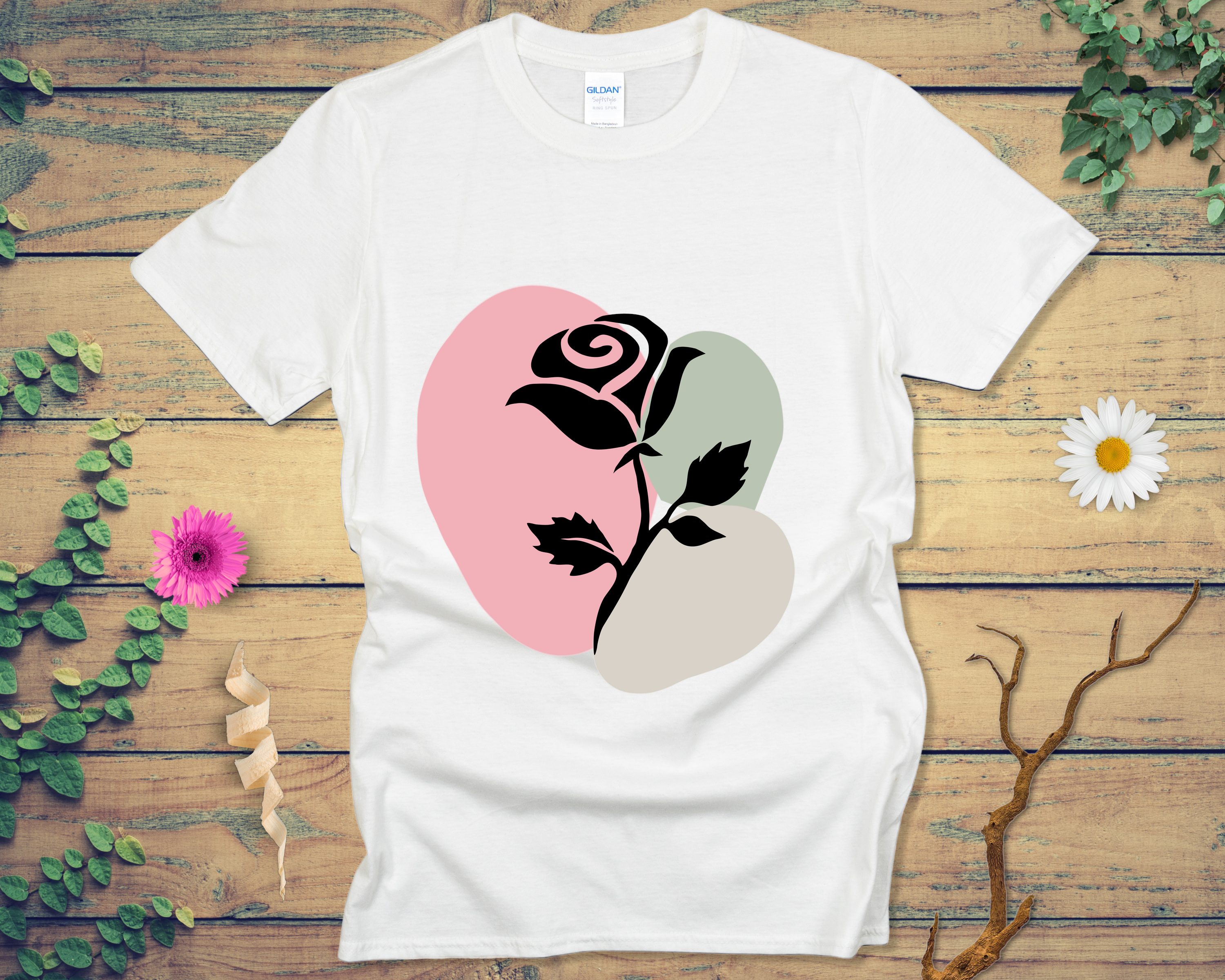Rose Forms Tee - LOST HUES
