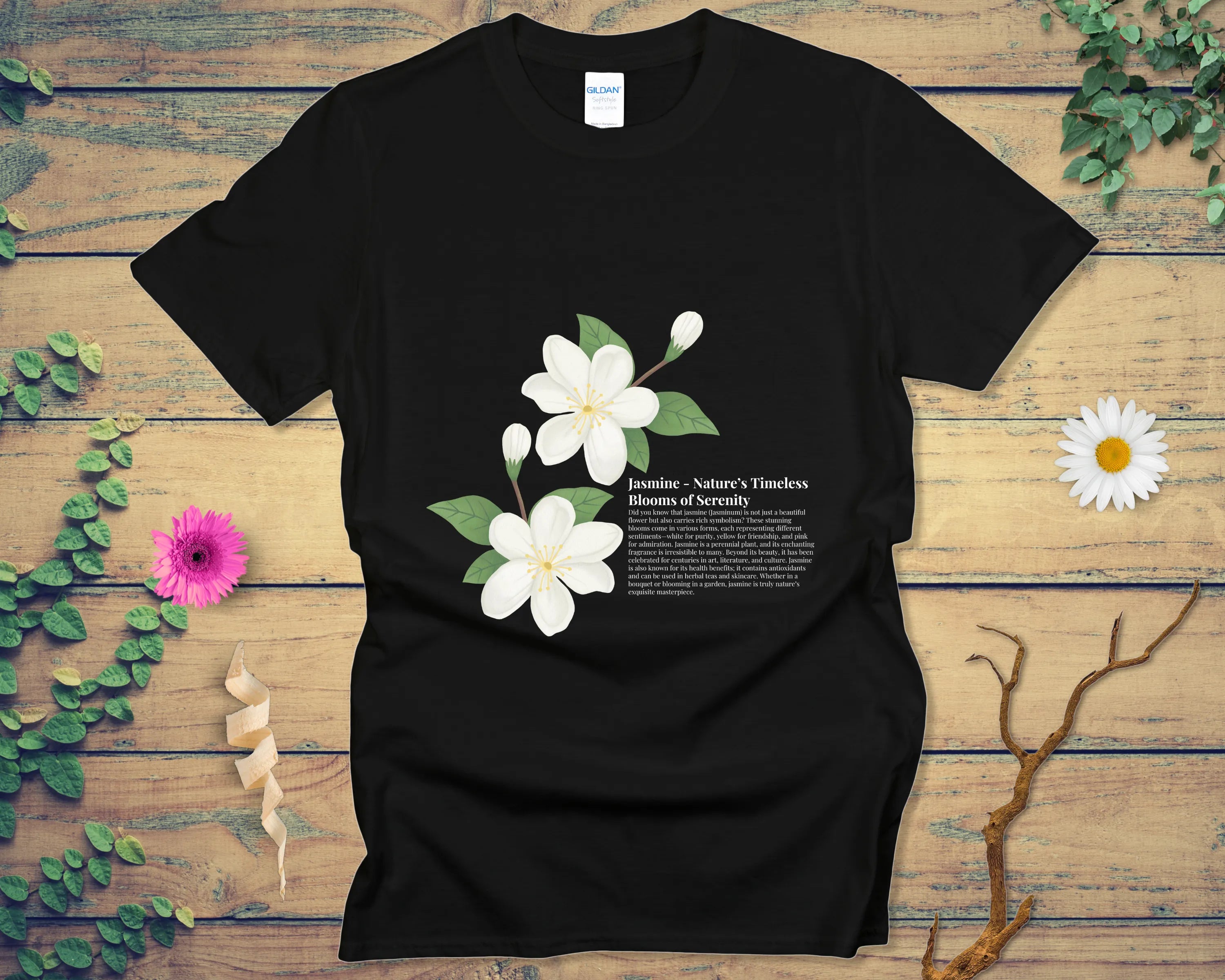 Irresistible White Petal Serenity Tee