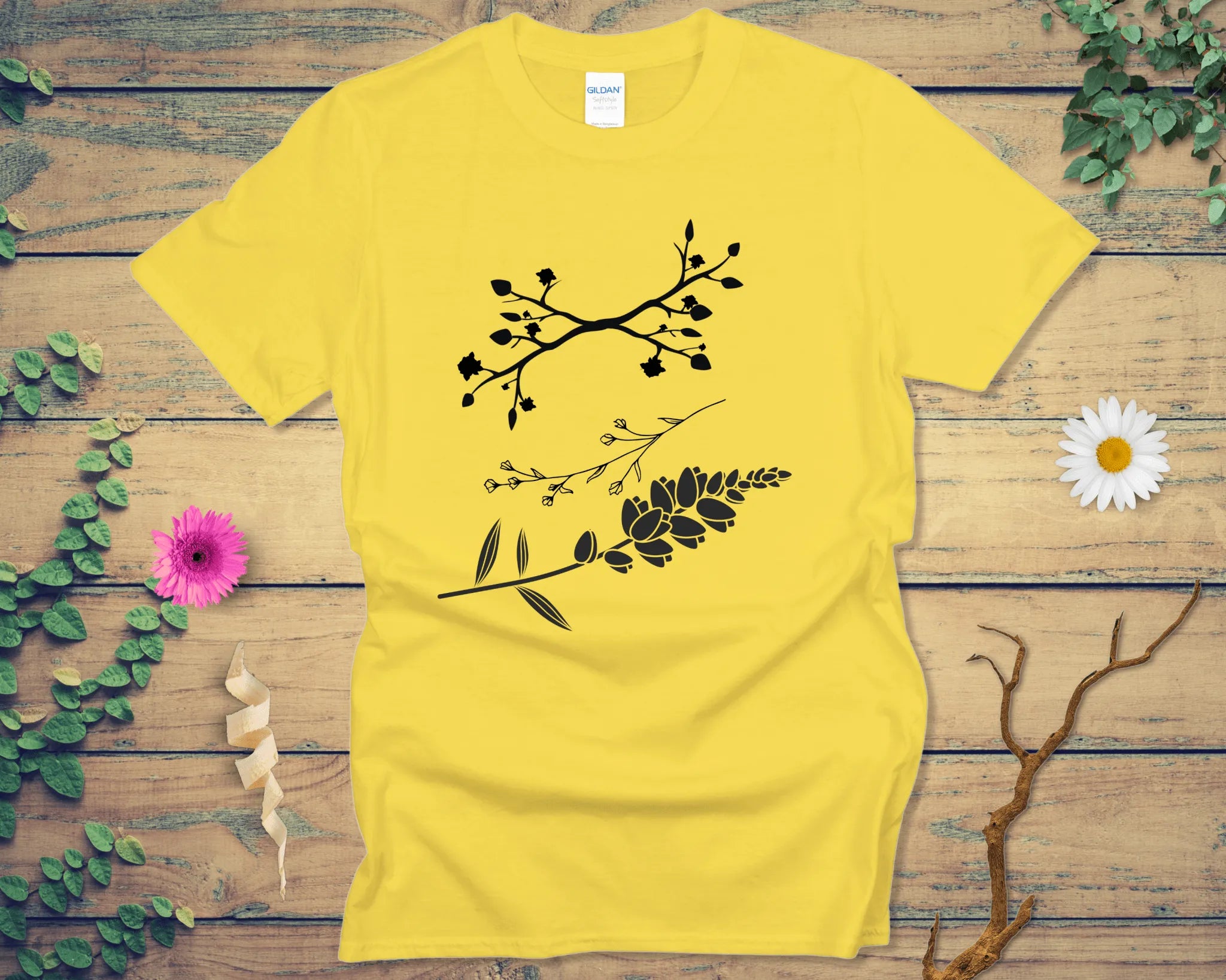 Whimsical Branch Blossom Tee - LOST HUES