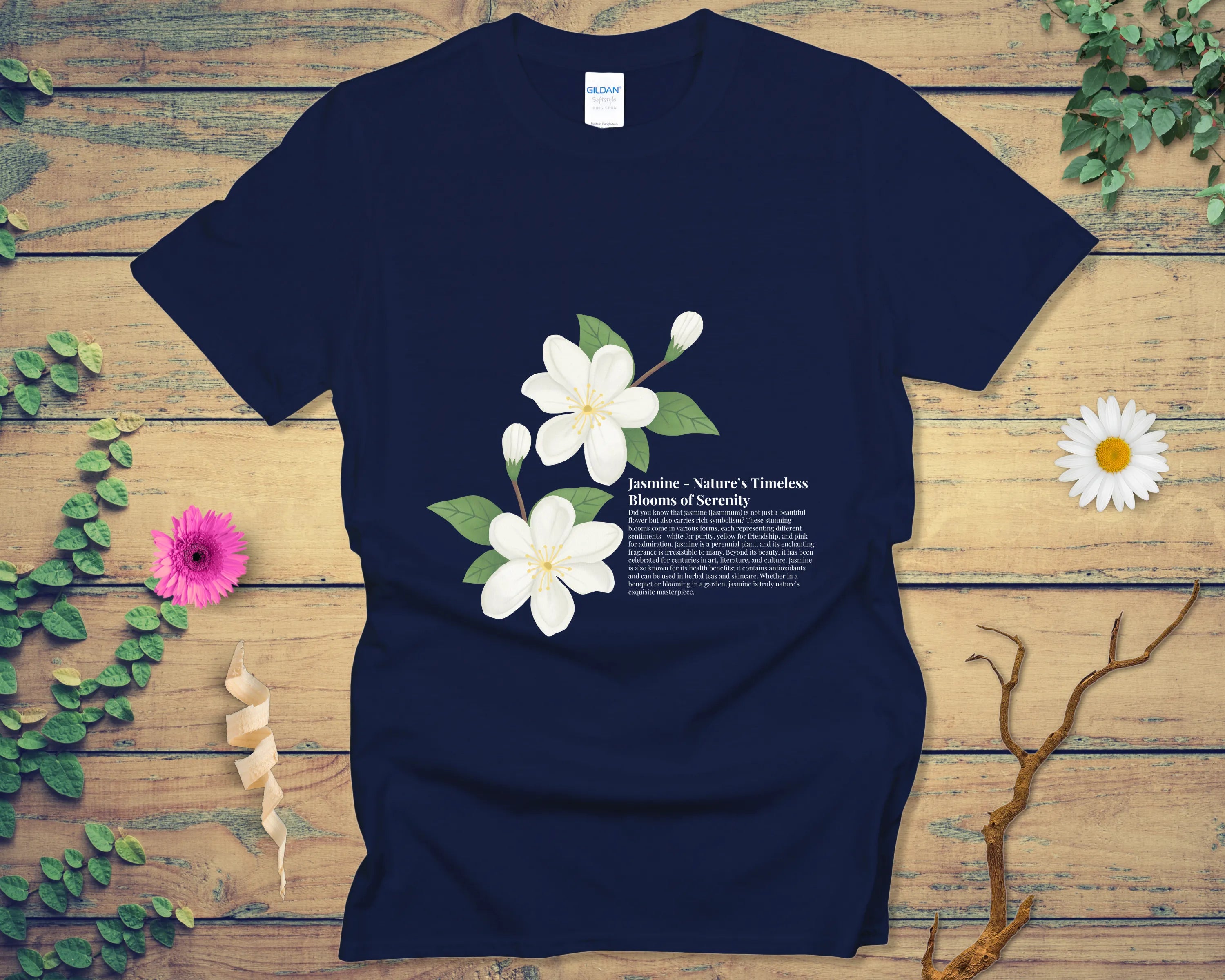 Irresistible White Petal Serenity Tee